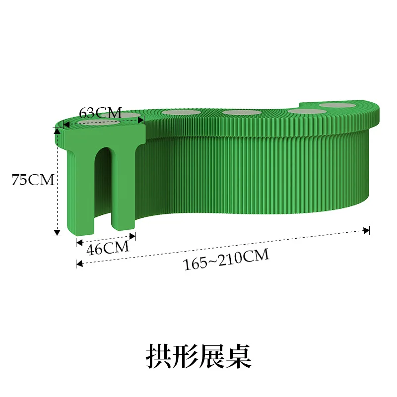 Креативный портативный складной бумажный журнальный столик съемная сумка для