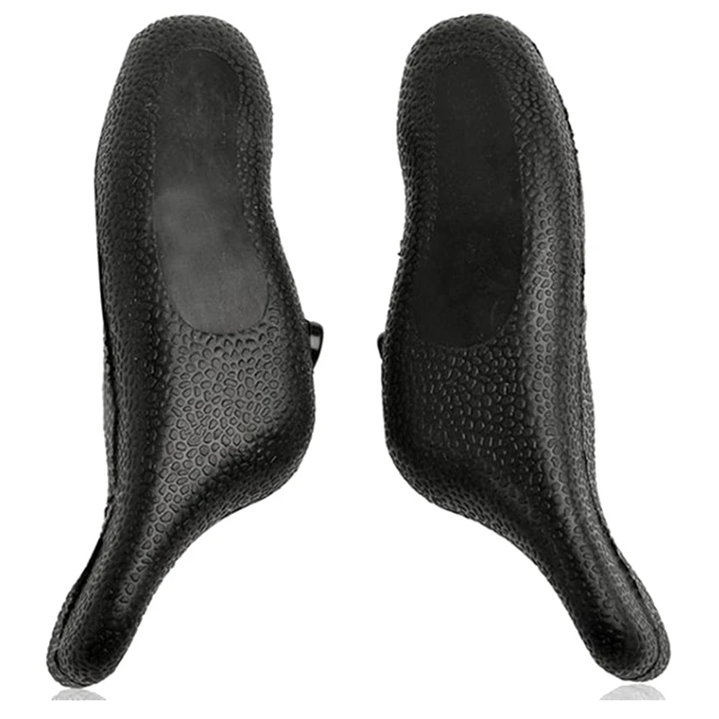 

Bicycle Handlebar Ends MTB Mountain Bike Ergonomics Bar Ends Cycling Grips Ends TPR Rubber Black Grips