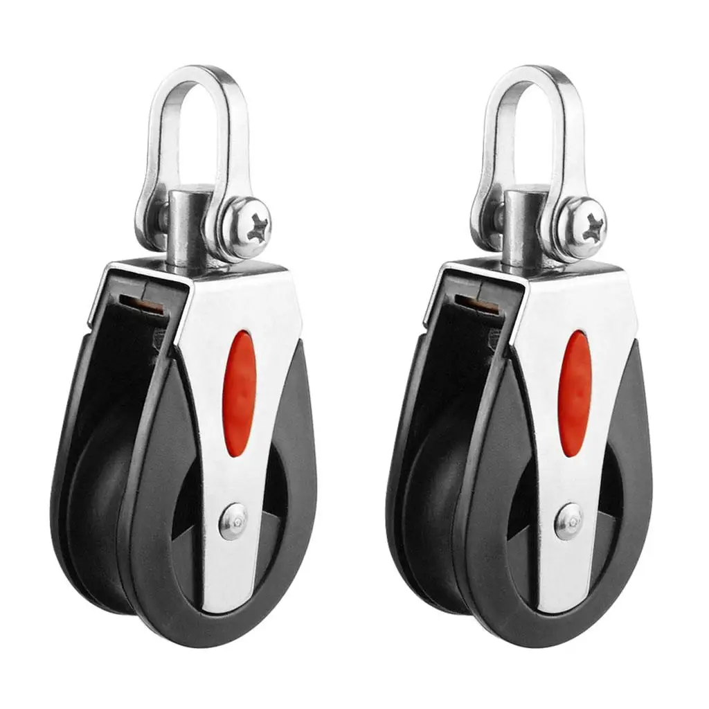 

2x12 мм шкив грузоподъемностью 1500 фунтов-подъемный лодочный одиночный шкив подвесной провод буксировочные колеса-анкерная тележка