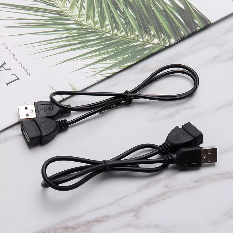 

0.6/1/1.5M USB 2.0 Cable Extender Cord Wire Data Transmission Cables Super Speed Data Extension Cable for Monitor Projector