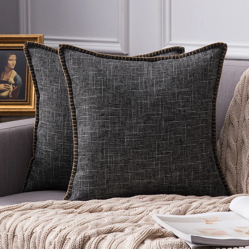 

Polyester Linen Pillow Case Floral Print Gift Cushion Cover 45x45 Flower Living Room Decoration Throw Pillow Covers Velvet E1385