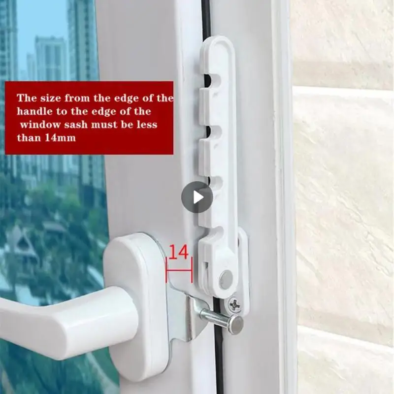 Plastic Steel Door And Window Limit Wind Hook Ventilation Limiter Retainer Child Safety Wind Brace Bracket Lock Latches For Home