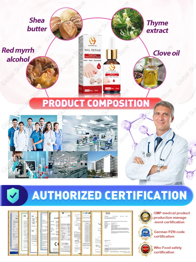 решает все проблемы ногтей.