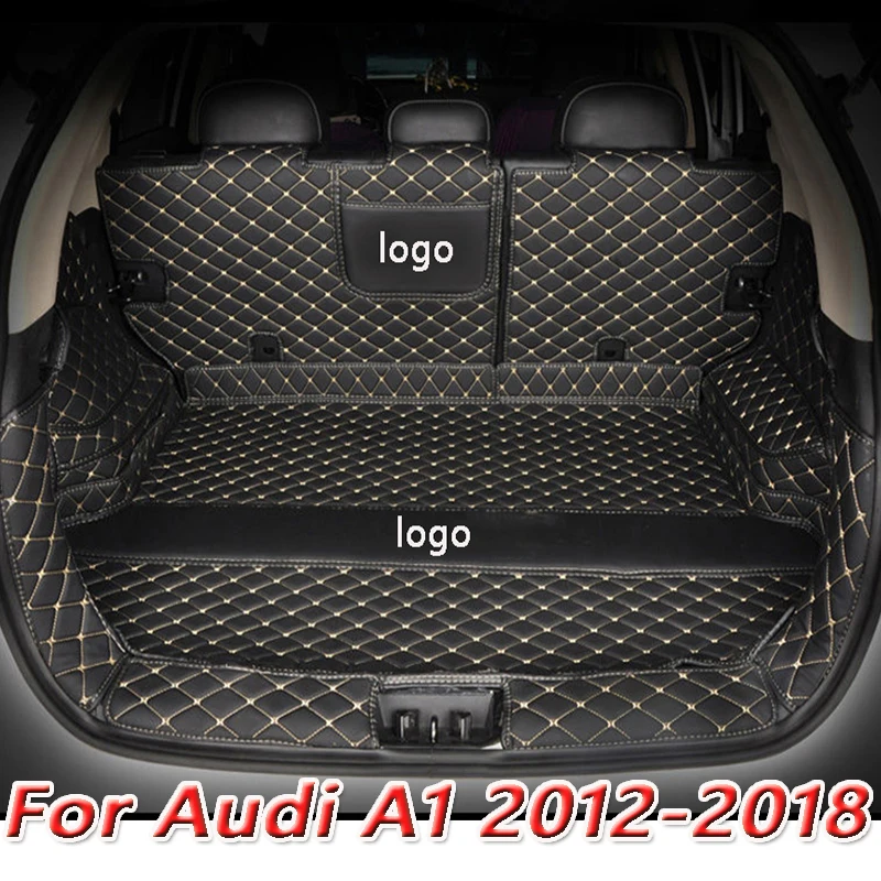 

Коврик для багажника автомобиля, кожаный, для Audi A1, 8X, 2012-2018, аксессуары для внутренний багажник
