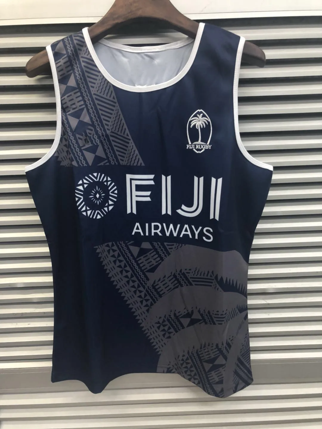 

2018 Fiji Rugby Singlet Jersey size S--3XL
