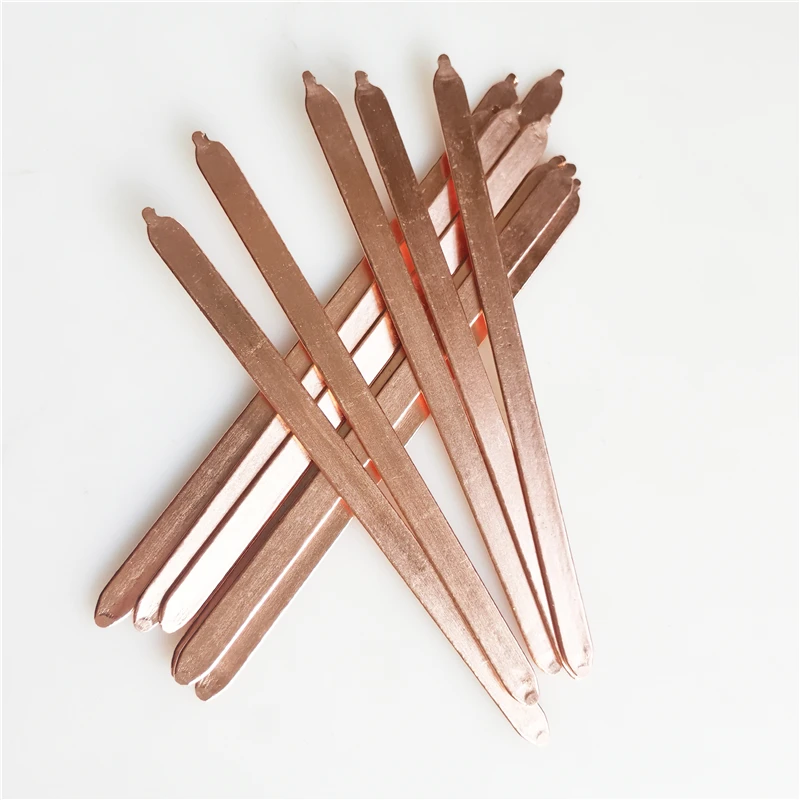 

Труба из чистой меди ультратонкая трубка толщиной 1 мм для охлаждения компьютера, ноутбука, тепловая трубка плоская 100 мм/140/165 мм