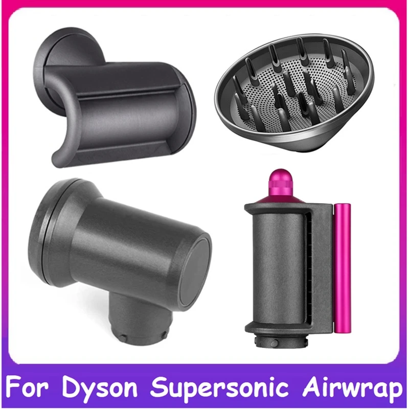 

For Dyson Airwrap Styler Diffuser Nozzle With Adapter Anti-Flying Nozzle Flyaway Attachment Hair Styler Tool