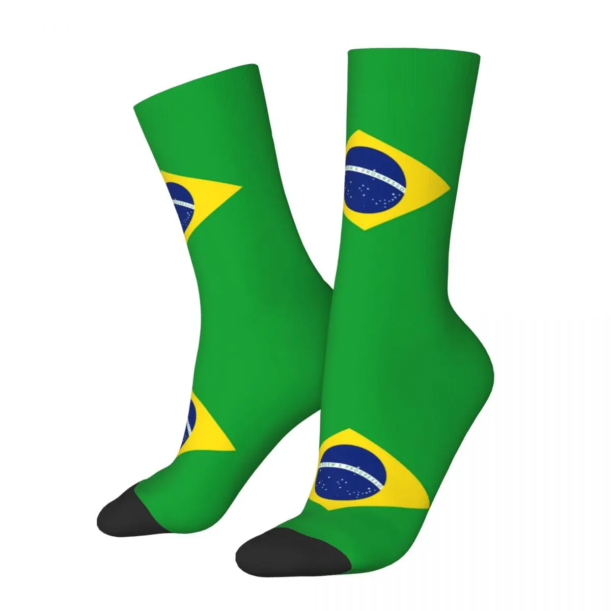 

New Male Men Socks Casual Brazil Flag Sock Sport Women's Socks Spring Summer Autumn Winter