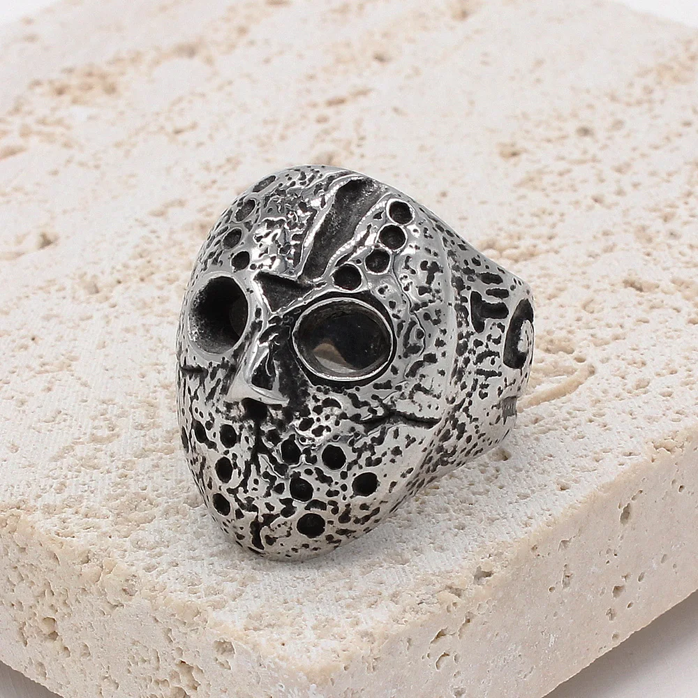 Мужское кольцо из нержавеющей стали в стиле Джейсон | Украшения и аксессуары