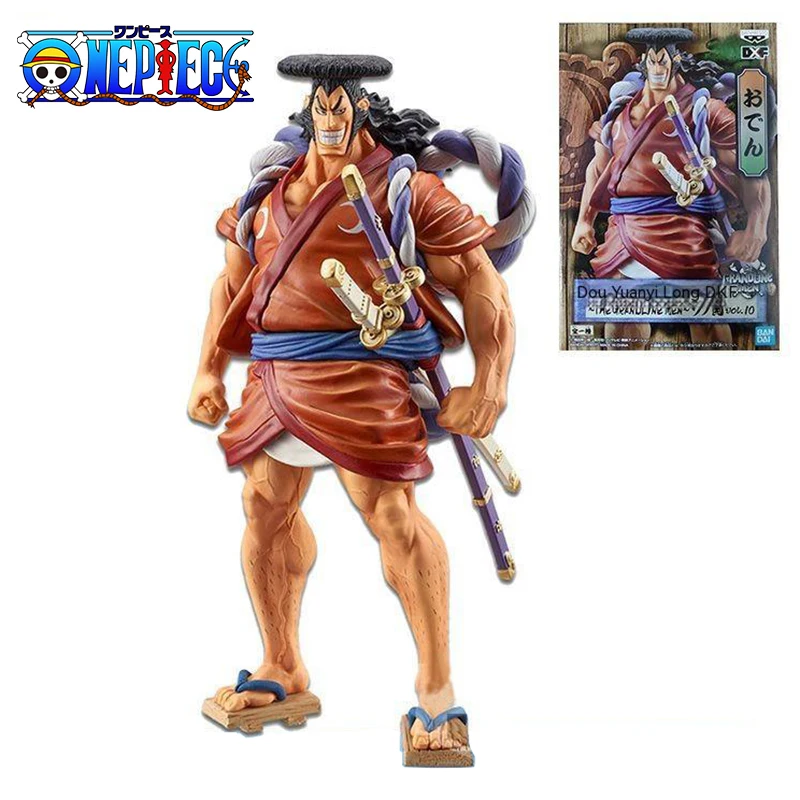 

One Piece Anime Action Figure Bandai Dxf Grand Line Kozuki Oden Wano Country Keihin Doll Pvc Manga Statue Collectible Model Toys