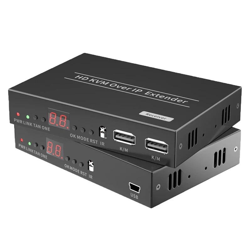 

150M HDMI KVM Extender over IP Rj45 Cat5e/6 HDMI KVM Matrix Extender Switch Support Many to Many, One to Many via Network Switch