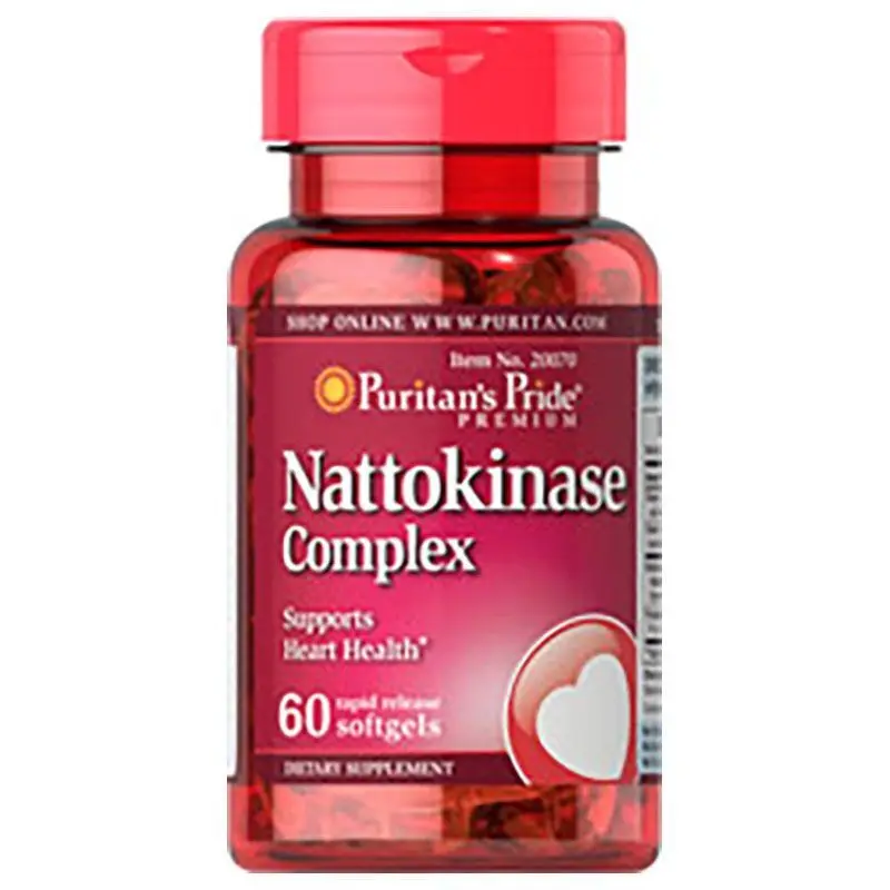 

Natto Capsule Nattokinase Capsule Anti-Sangao Intestinal Suppository 100mg*60pcs Nattokinase Complex