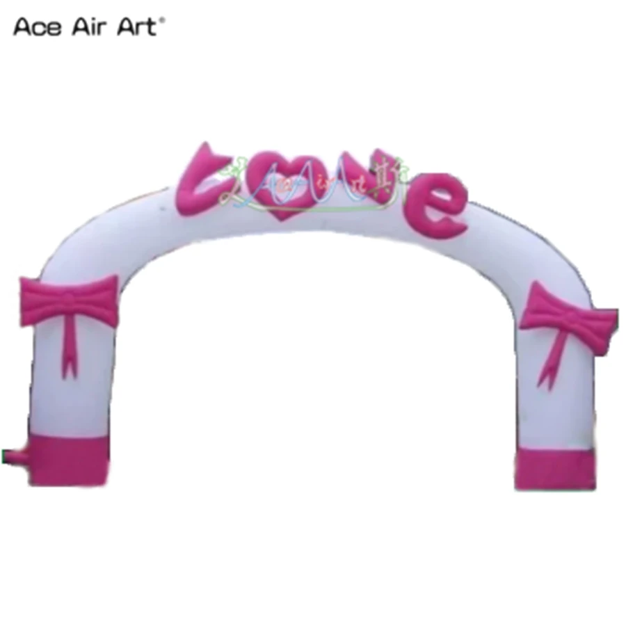 

Ace Air Art 6mLX4mH Inflatable Love Themed Arch Airblown Gate For Wedding Scene Decoration/Entrance