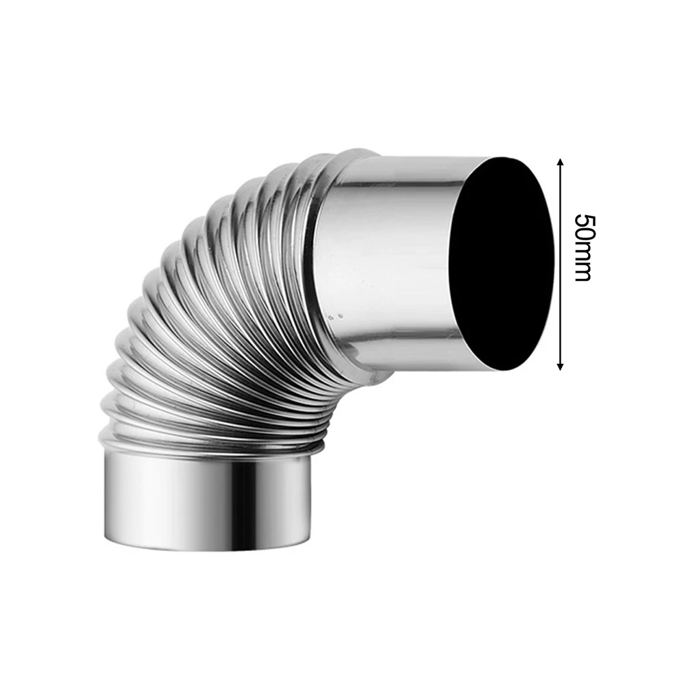 

Stove Flue Stainless Steel Flue Pipe Elbow Rain Cap Pipes Chimney Liner Flue For Stove Chimney Flue Gas Pipe Heater Exhaust Pipe