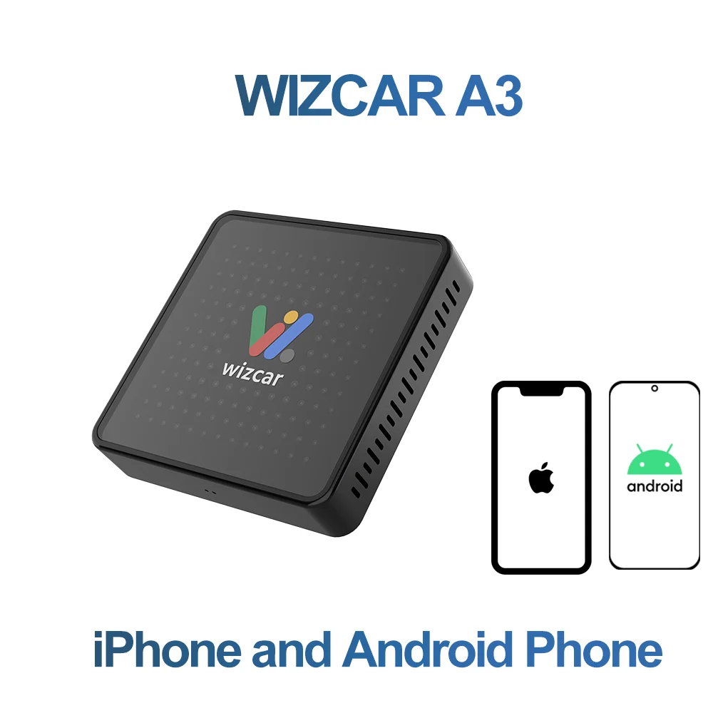 

WIZCAR A3 адаптер в реальном времени карта онлайн музыкальная шкатулка Baidu Carlife на Android автомобильный конвертер для телефона Android