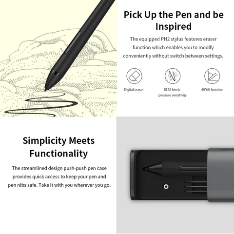 XP-Pen Artist Pro 16TP (4K) Монитор-ручка 8192 Уровень Tableta Grafica Pen Дисплей Цифровой графический планшет для рисования с экраном