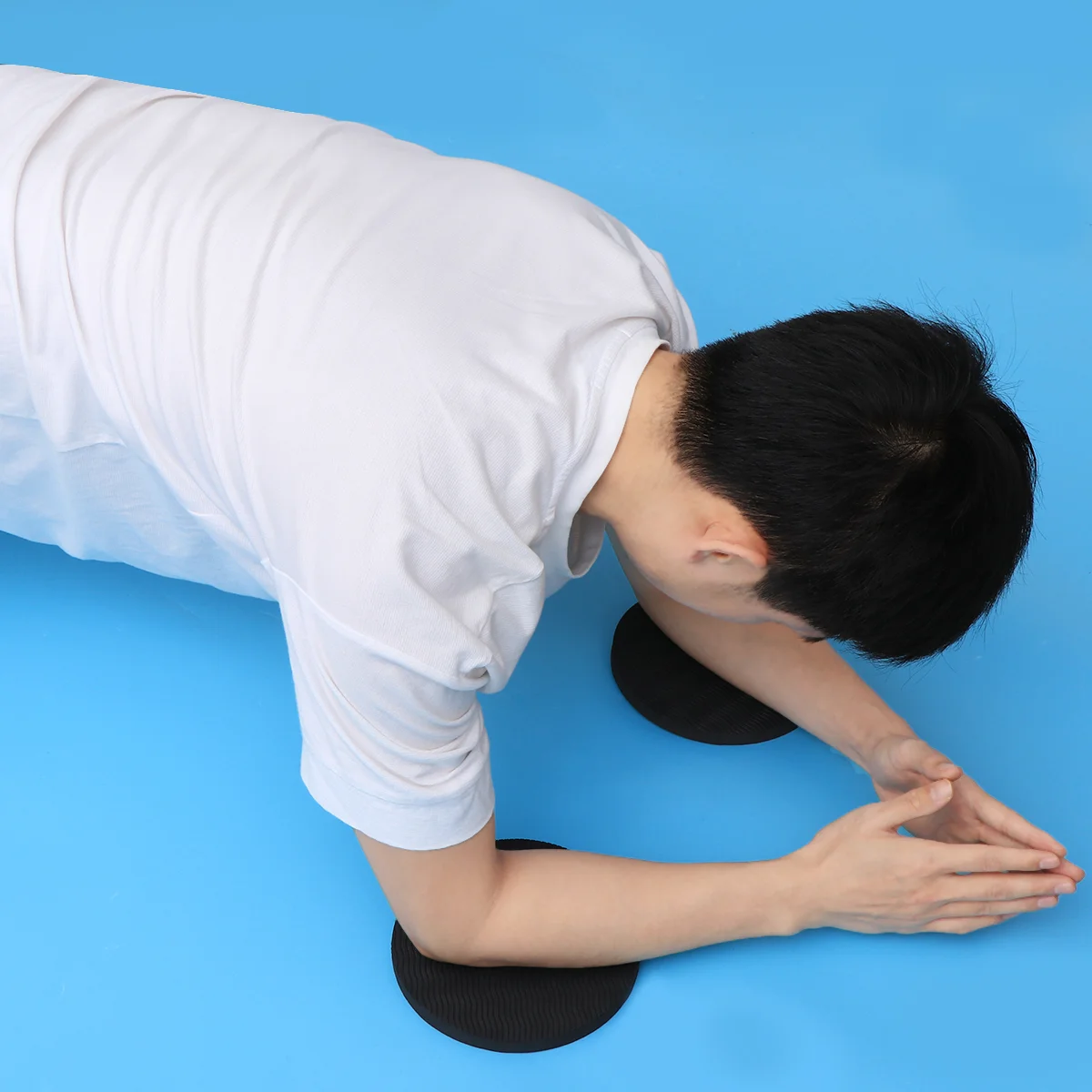 

Yoga Pad Knee Cushion Support Mat Workout Pilates Pads Exercise Fitness Tpe Elbows Thick Round Wrists Hand Kneeling Mats Knees