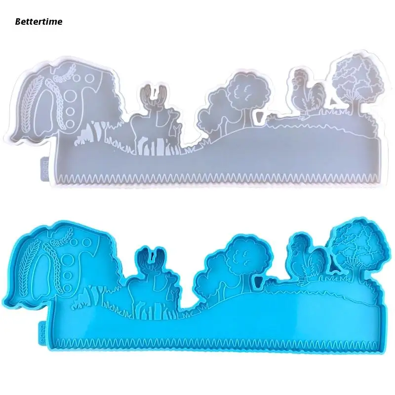 

B36D Tree Leaves Mold Wall Decoration Silicone Mold Handmade DIY Mold Hanging Mold