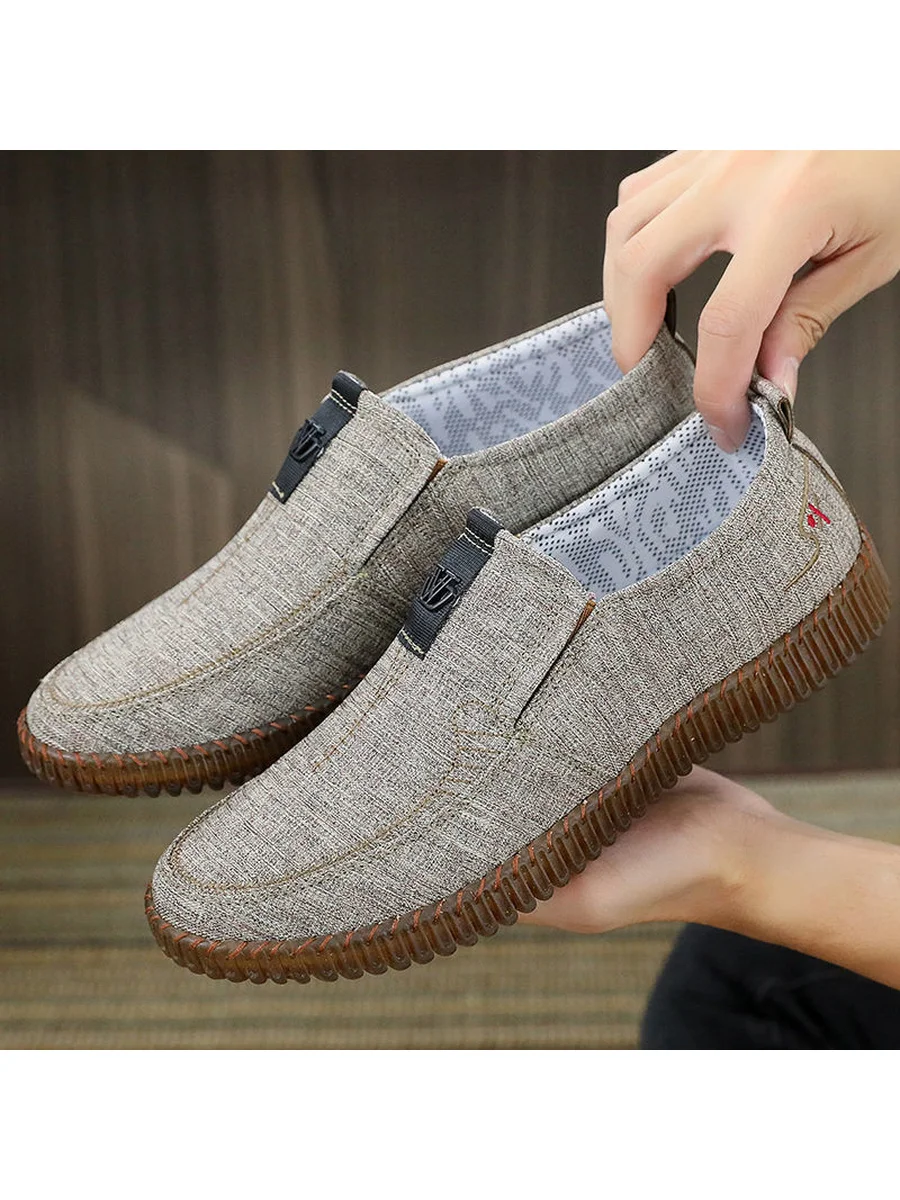 Старая пекинская тканевая обувь. Мужская весенне-осенняя дышащая удобная