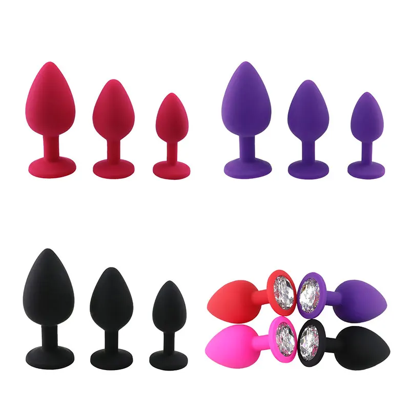 Силиконовая Анальная пробка секс-игрушки анальные игрушки для женщин маленькие