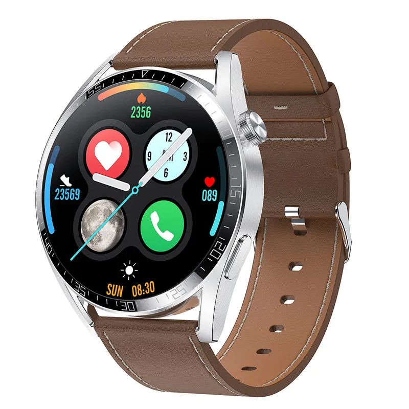 

For Smart Watch GT4 AI Voice Assistant NFC Bluetooth Call Blood Pressure Oxygen IP68 Waterproof Smartwatch Men Women