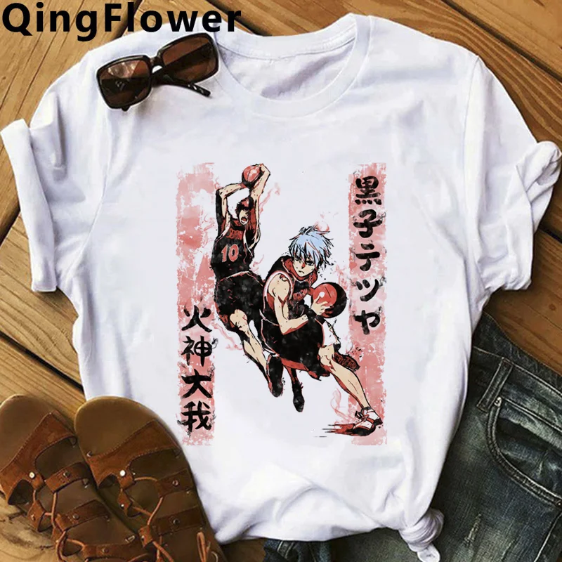 

Футболка мужская с японским Аниме Haikyuu Karasuno Kuroko без корзины, винтажная графическая футболка tumblr 2022, футболка в эстетике