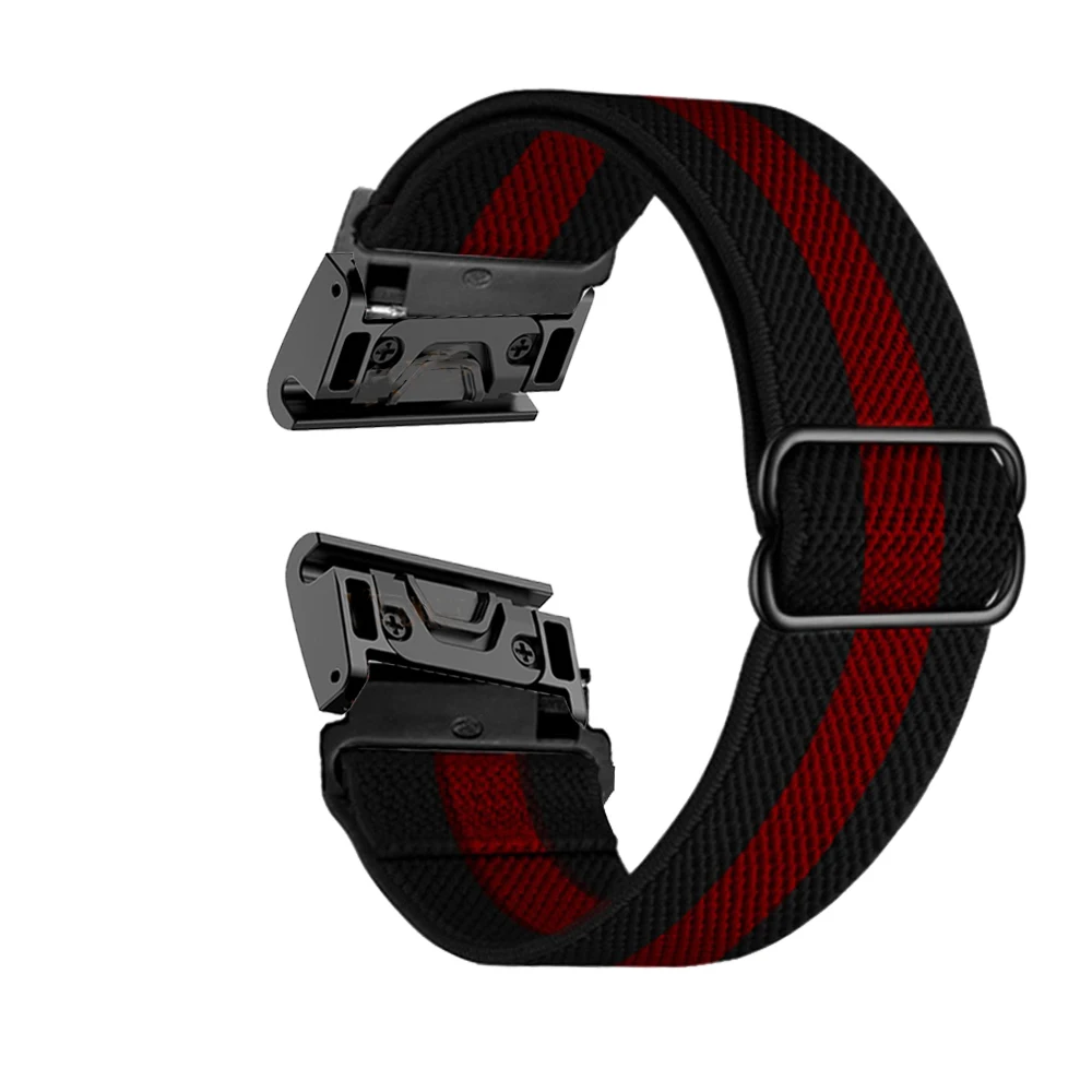 Ремешок нейлоновый для наручных часов Garmin Fenix 5 5X Plus 6 6X Pro 3 3HR 7X 7 Fenix6 NyLoop |