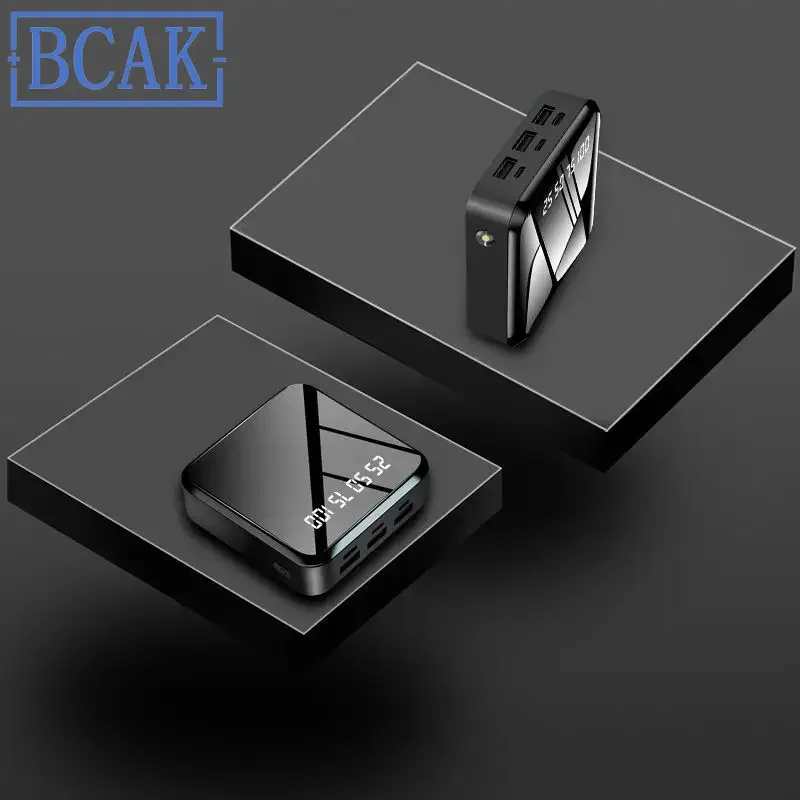 Новый стиль внешний аккумулятор с цифровым дисплеем мини-аккумулятор большой