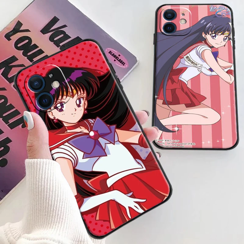 

SAILOR MOON Bandai Phone Cases For iPhone 7 8 SE2020 7 8 Plus 6 6s 6 6s Plus X XR XS MAX Carcasa Coque Funda Back Cover