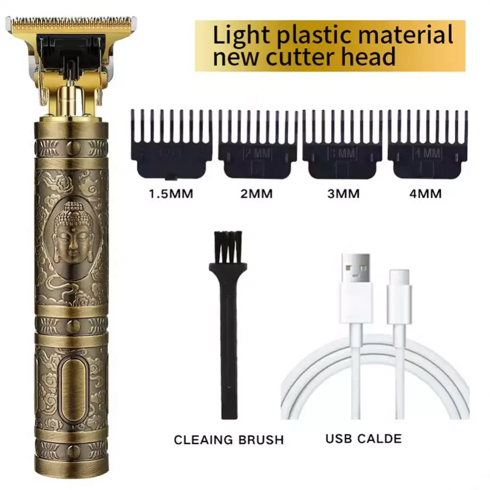 

T9 USB Hair Cutting Machine Rechargeable Hair Clipper Man Shaver Trimmer For Men Barber Professional Beard Trimmer