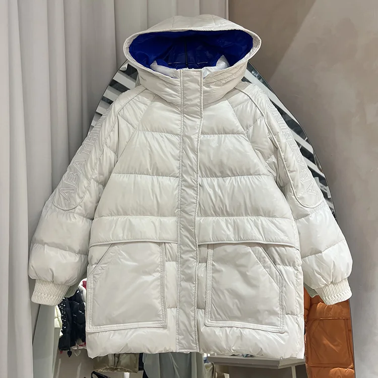 New Women Down Jacket Casual Style Autumn Winter Coats And Parkas Female Outwear