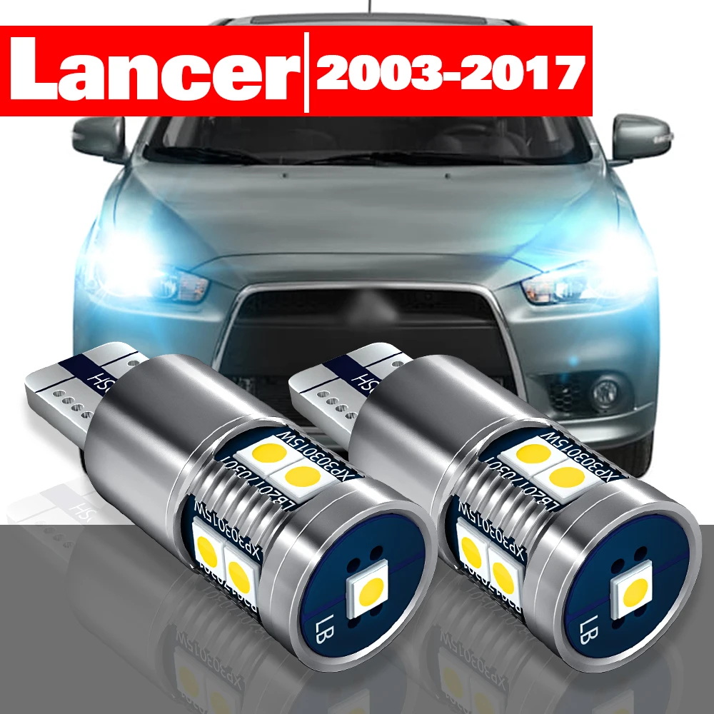 

For Mitsubishi Lancer 2003-2017 Accessories 2pcs LED Parking Light Clearance Lamp 2008 2009 2010 2011 2012 2013 2014 2015 2016