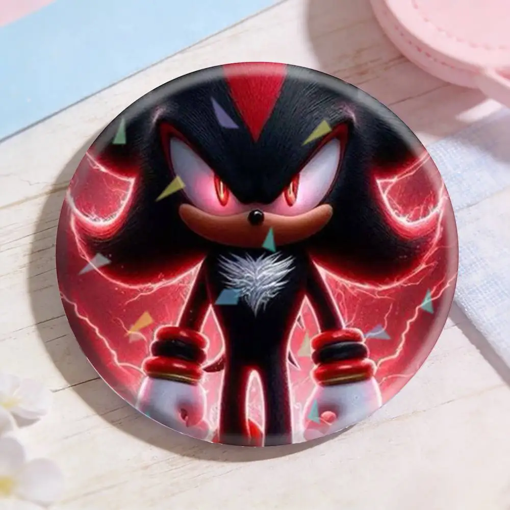Значки-броши Shadows S-Sonics Hedgehog: нишевый дизайн, креативные аксессуары для рюкзаков и лацканов (art.: 3920d8a6fa6b7) - 3920d8a6fa6b7