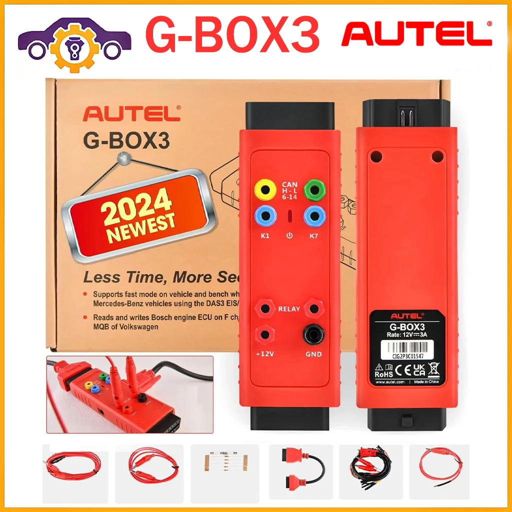 Autel G-BOX3 G-BOX2 Адаптер для программирования ключей Realizes Инструмент быстрого режима