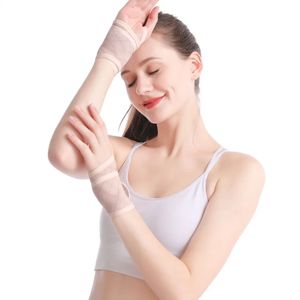 

Gym Sport Wristband Fitness Dumbbells Training Wrist Support Straps Wraps With Hand Power Bands Horizontal Bar