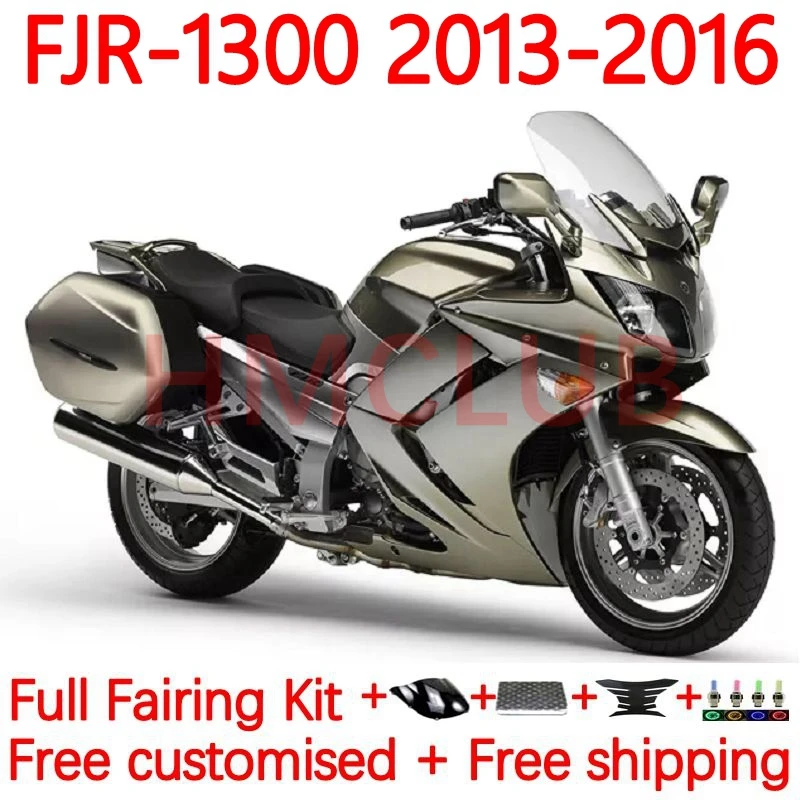 

Body For YAMAHA FJR-1300 FJR 1300 A CC FJR-1300A Champagne blk FJR1300 2013 2014 2015 2016 FJR1300A 13 14 15 16 Fairings 38No.79