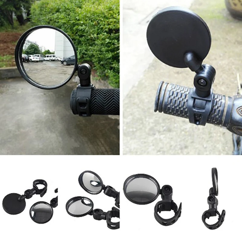 

1PCS Universal Bicycle Rearview Mirror Adjustable Rotate Wide-Angle Cycling Rear View Mirrors For MTB Road Bike Accessories