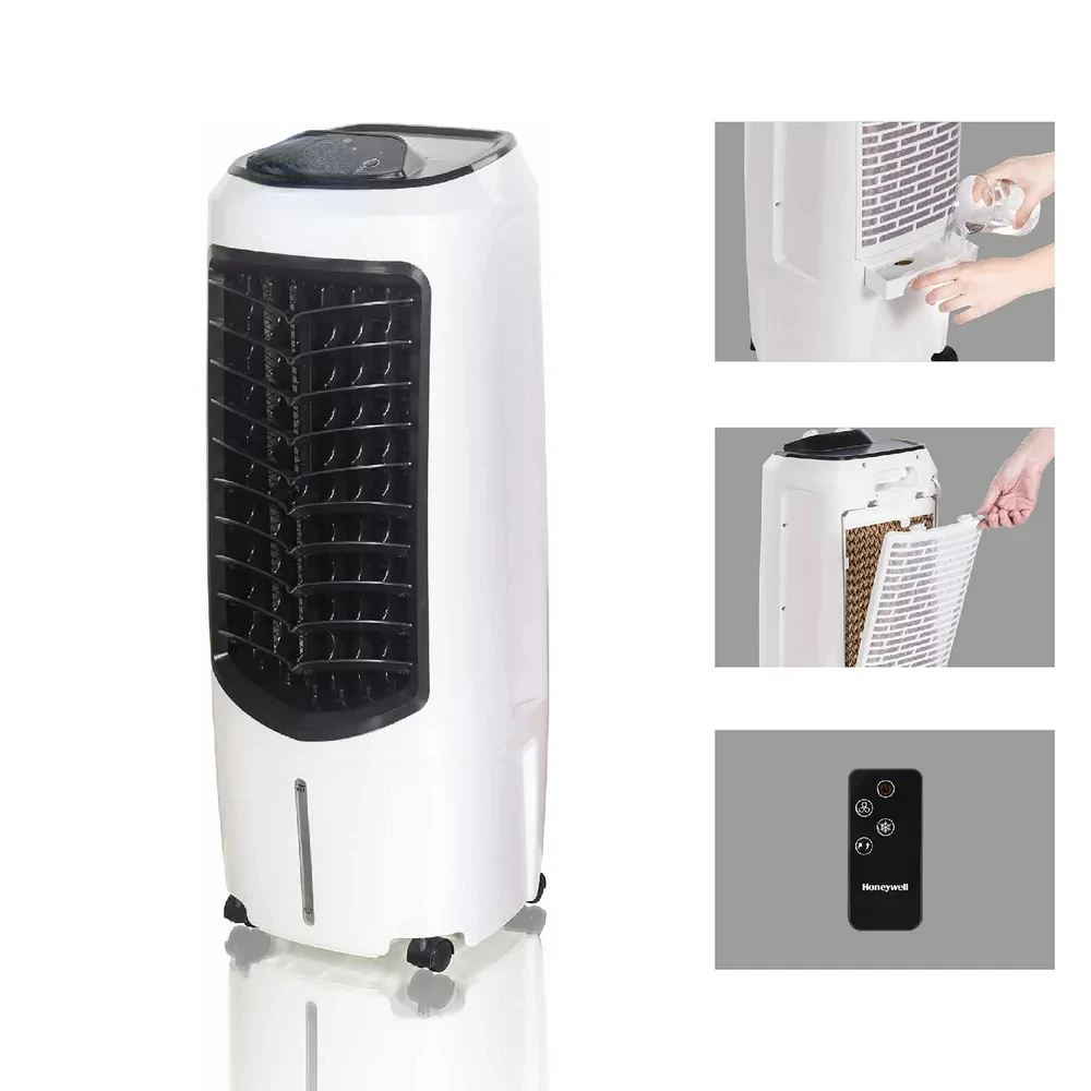 

Evaporative Cooler with Fan, Humidifier & Remote, 29.6 Neck fan Ventilador portatil recargable Desk fan Mini fan portable Usb fa