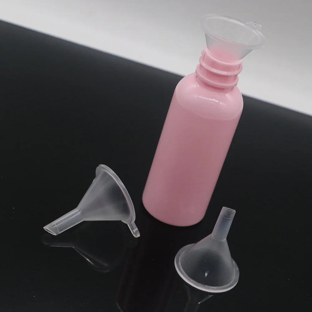 50 шт. мини-парфюмерные воронки прозрачные пластиковые для смешивания эфирных