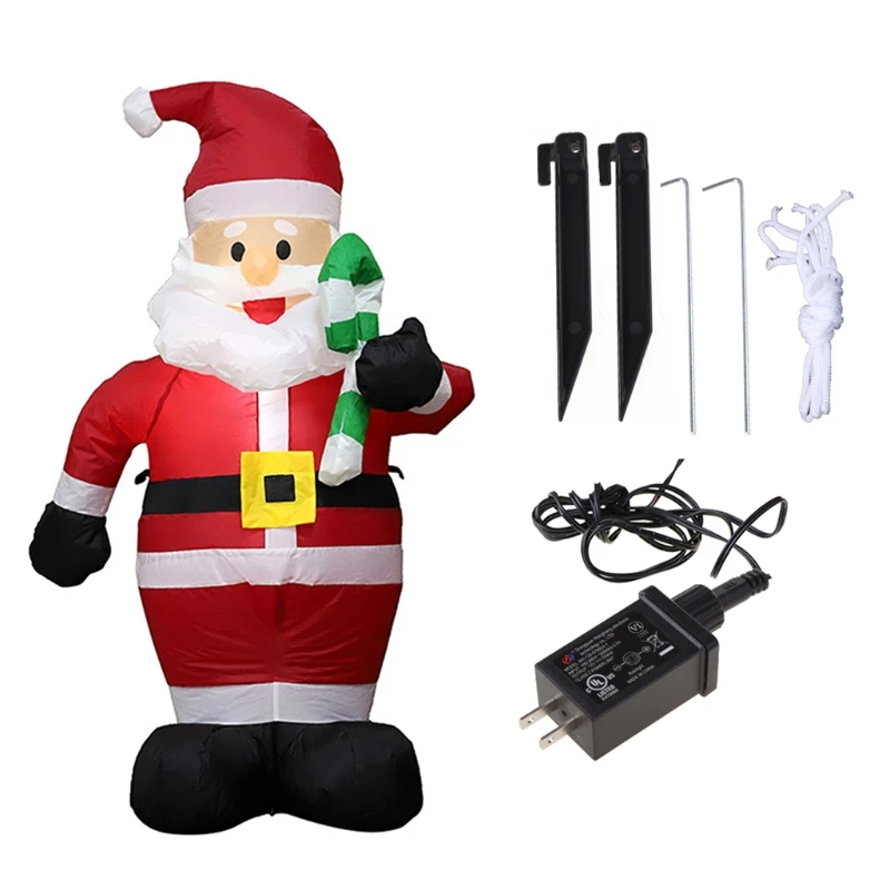

Cute Polyester Made Santa Prop Yard Scared Accessories Party Favor Creative Supplies Kids Relieve Boredom Party Favor