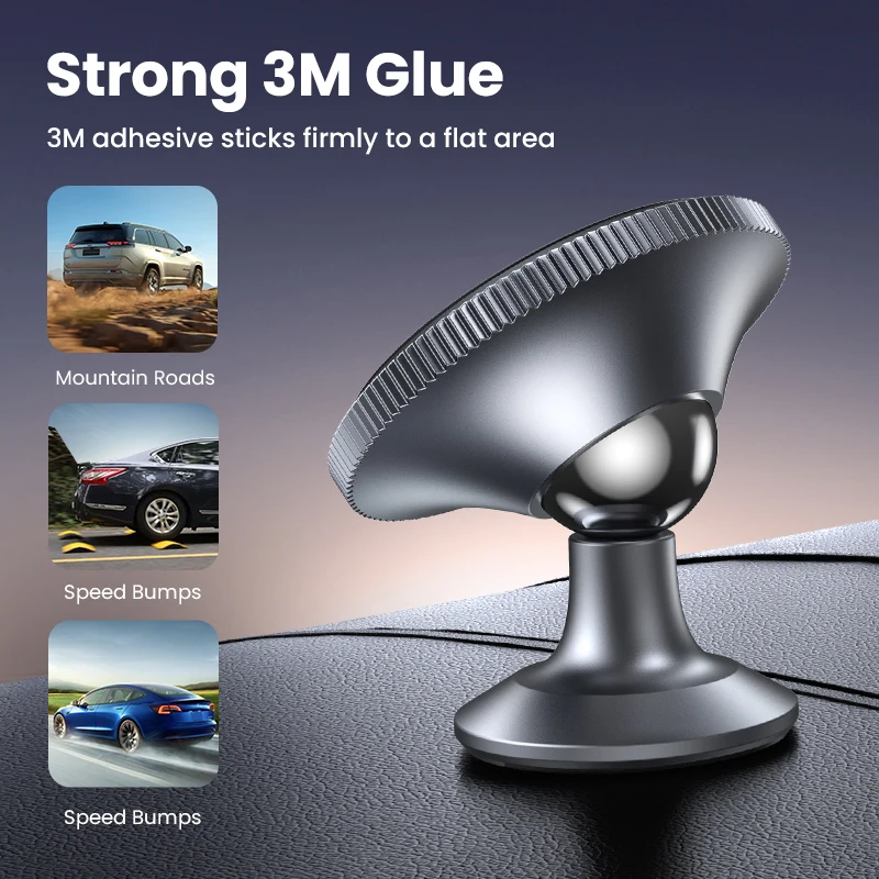 UGREEN Magnetic Car Phone Holder for iPhone 14 13 12 Samsung Xiaomi Car Holder for Phone for Dashboard Mobile Phone Holder Stand