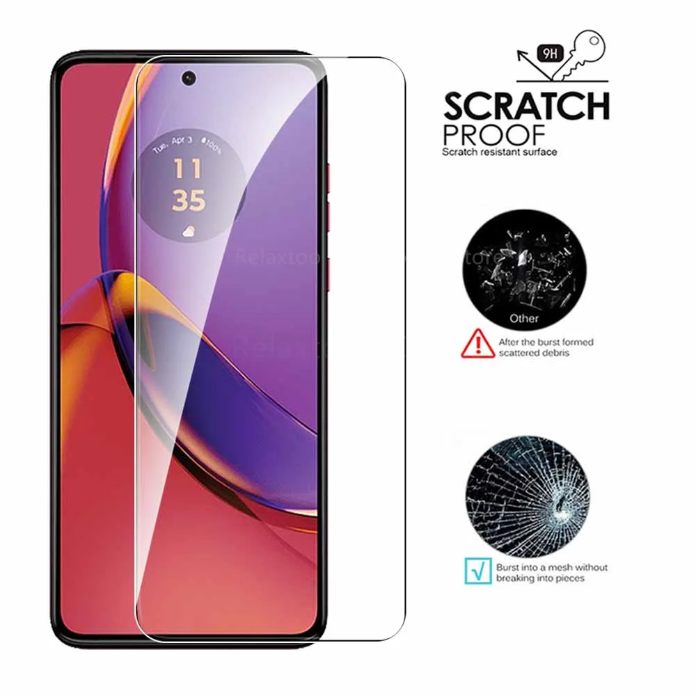 Защитное стекло для Motorola Moto G84 G54 G34 G24 G14 G04 G04S G32 G72 E13 5 шт. защитная пленка из