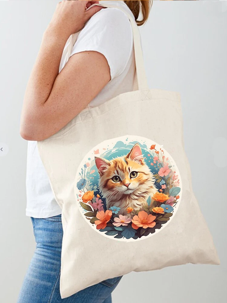 Рюкзак Холщовый унисекс повседневный вместительный милый ранец на плечо с