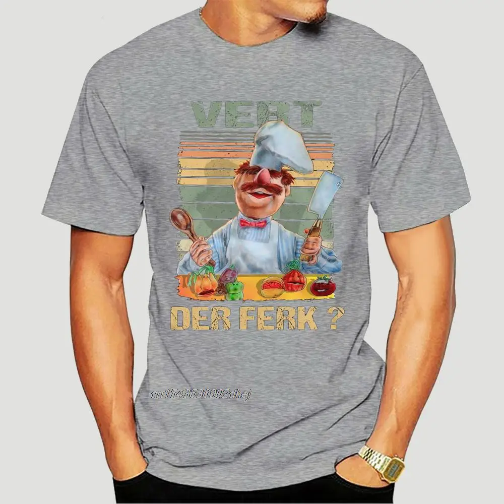 

Vert Der Ferk Swedish Chef The Muppet Show T-Shirt 0663A
