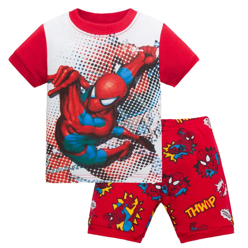 2022 хлопковая одежда для маленьких мальчиков летний костюм Детские комплекты