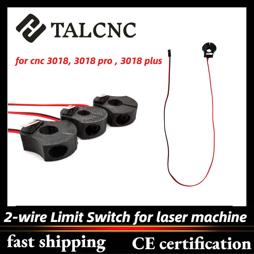 2-wire Limit Switch for CNC 3018 / 3018 pro / 3018 plus Engraving Machine Laser Machine 3Axis 8mm /10mm