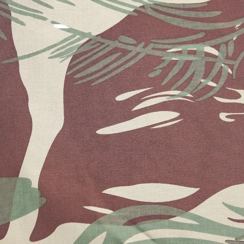 

Rhodesian Brush Stroke Camouflage Fabric 500D Nylon Cordura Cloth Waterproof PU Coated Military Tactical Garment DIY Material