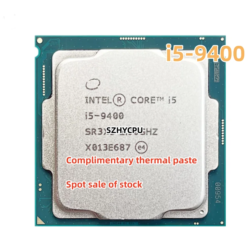 

Used Intel Core i5 9400 2.9GHz Six-Core Six-Thread CPU 65W 9M Processor LGA 1151