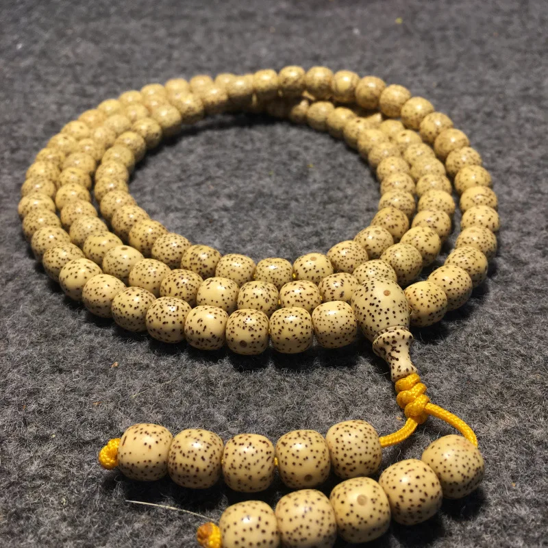 Натуральное Золото Xingyue Bodhi Желтое Куриное Смазка Хайнань Bodhi108Бусины Будды Гами