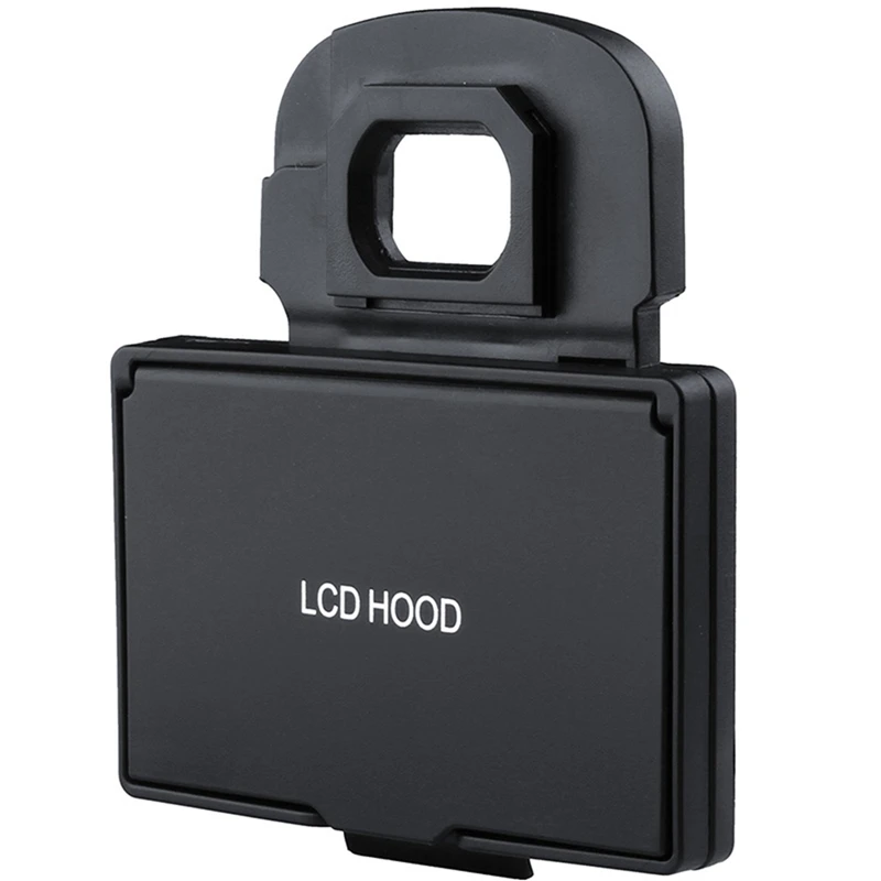 

HTHL-LCD Screen Hood With -Up Shade Cover LCD Screen Protector For Canon EOS 7D MARK II Camera Protection Film